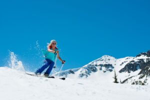 spring skiing in mammoth lakes california