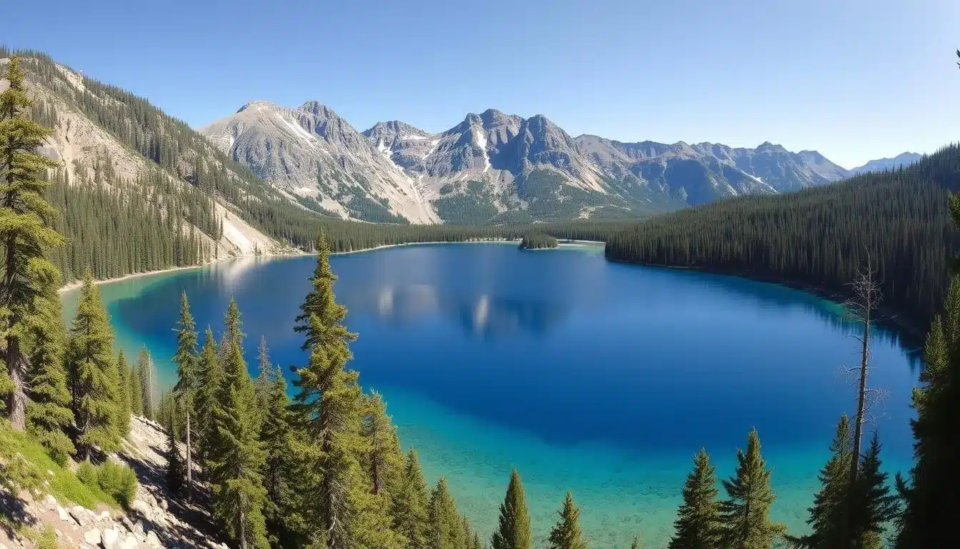 June Lake in Summer, california