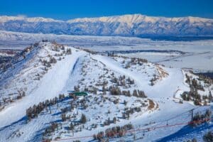 Mammoth mountain resort winter